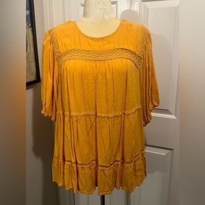 Knox Rose Boho Loose-fit Blouse
